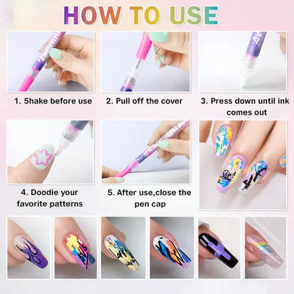 GlamLines™ Nail Art Pens